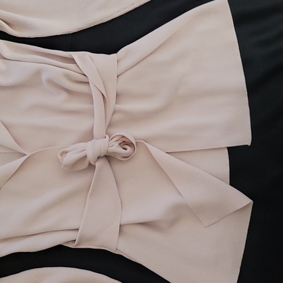 Preston & York Soft Pink Tie-Waist Cardigan - Picture 8 of 9